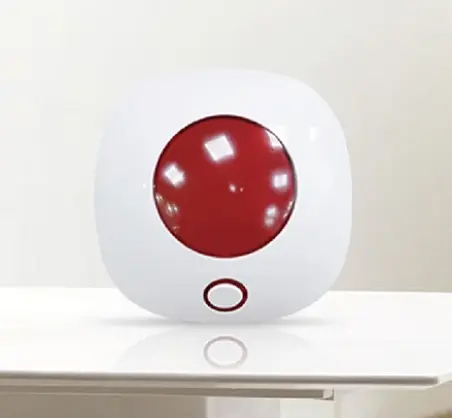 [TY-SIRENA-ESTROBO] SIRENA LUZ ESTROBOSCOPICA INALAMBRICA WIFI BATERIA APP TUYA