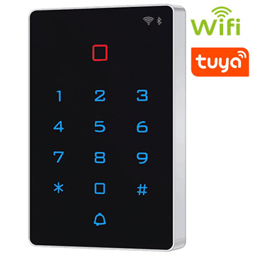 [Z-SAT-12-WF-TY] Acceso independiente de pantalla táctil Controlador RFID-125KHz Impermeable + WiFi + ID