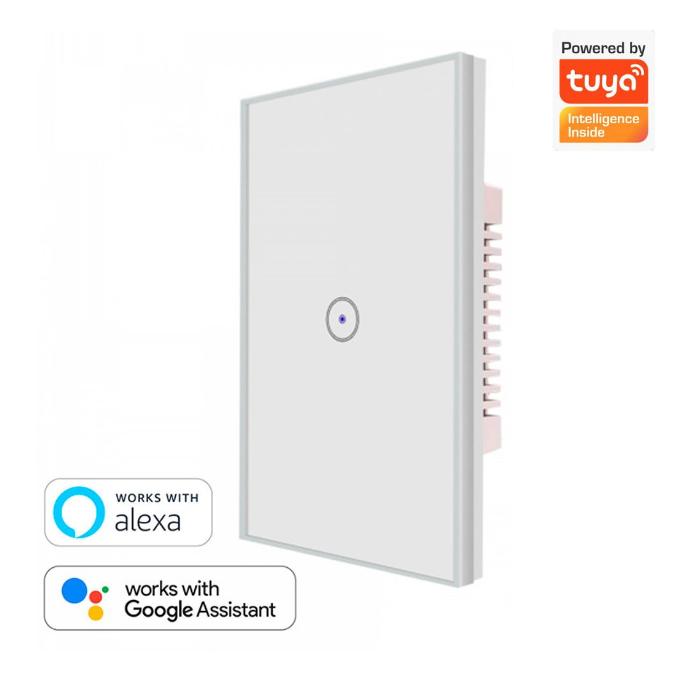 Interruptor Wifi Inteligente Sencillo Control Iluminacion Smart Tuya