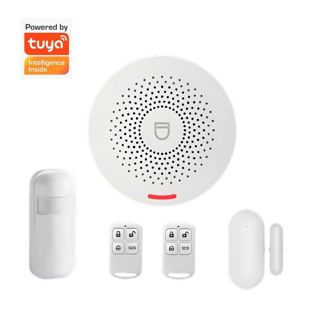 [SR-AWRF433-KIT] Kit de Alarma Wifi, Notificaciones al celular, Tuya Smar
