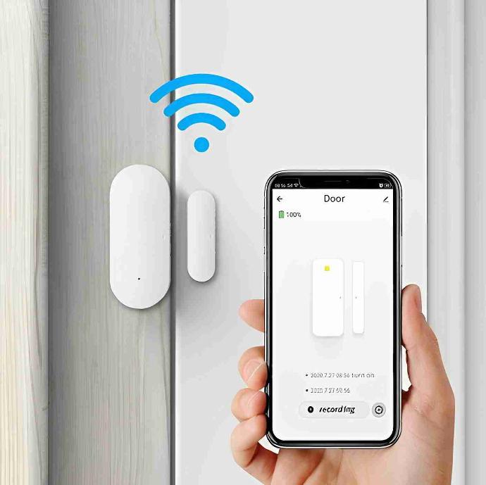 [SR-SPV01] Sensor STAND ALONE Puerta/ ventana Wifi Tuya Smart